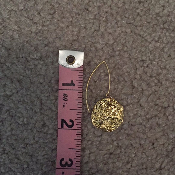 Handmade Gold coin earrings - Picture 5 of 6